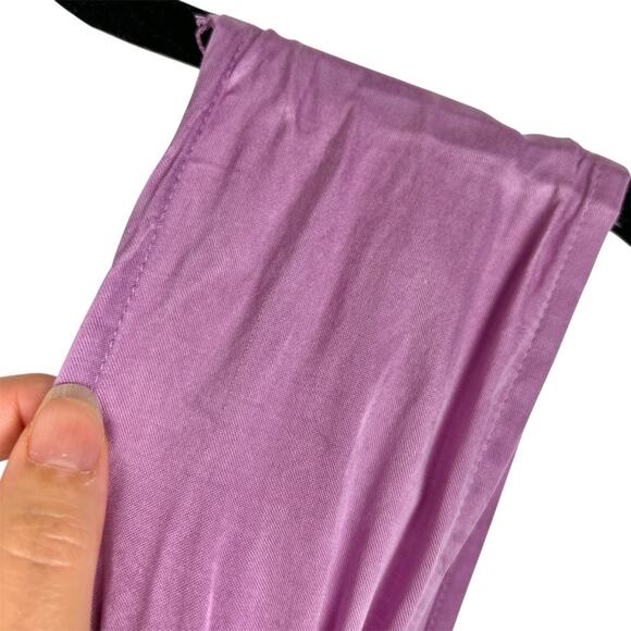 Madewell Satin Square Neck Midi Dress Lilac 10 - Picture 8 of 10